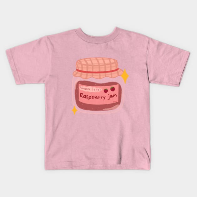 farm-fresh jam 🥞 Kids T-Shirt by little seeds shop